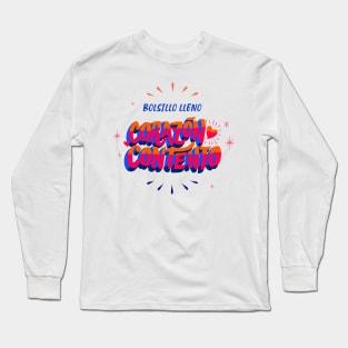 Corazon Contento Long Sleeve T-Shirt